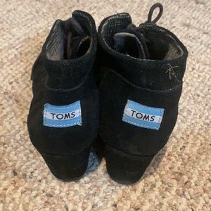 Toms Wedge Heel Booties